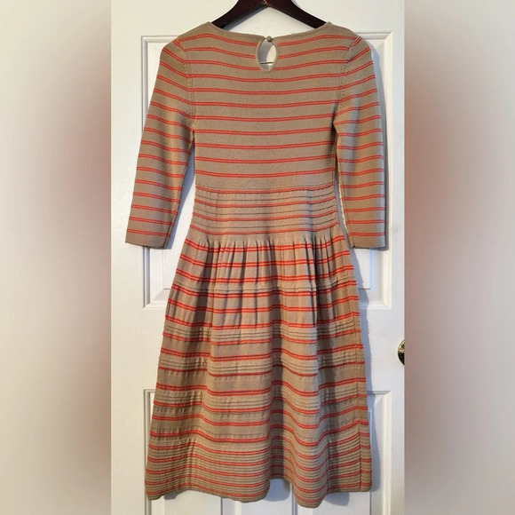 KNITTED & KNOTTED Anthropologie S Elodie Sweater Dress WOOL Blend *PRISTINE* - Picture 4 of 16